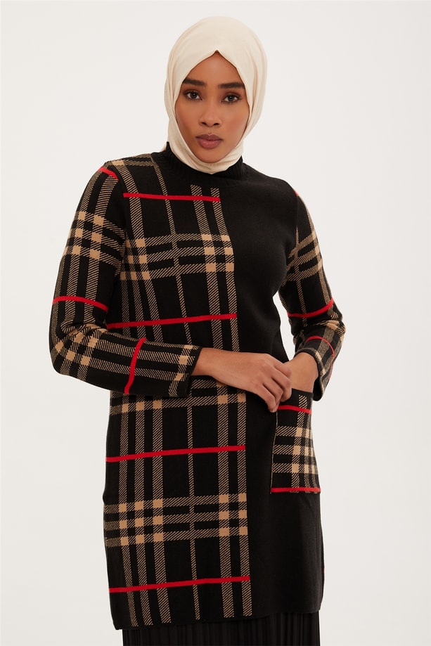 Armine Tunik 22KD2031 Siyah