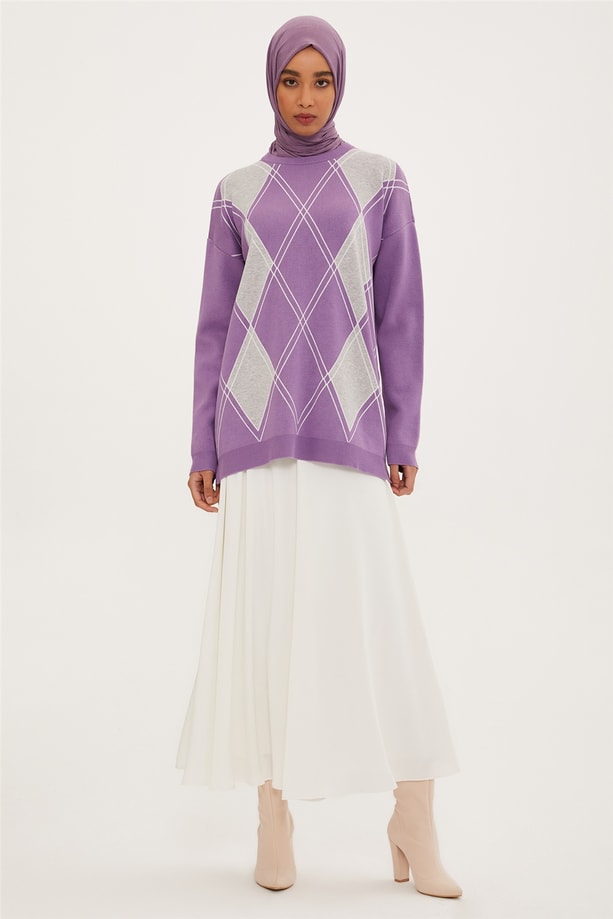 Armine Tunik 22KD2032 Lila