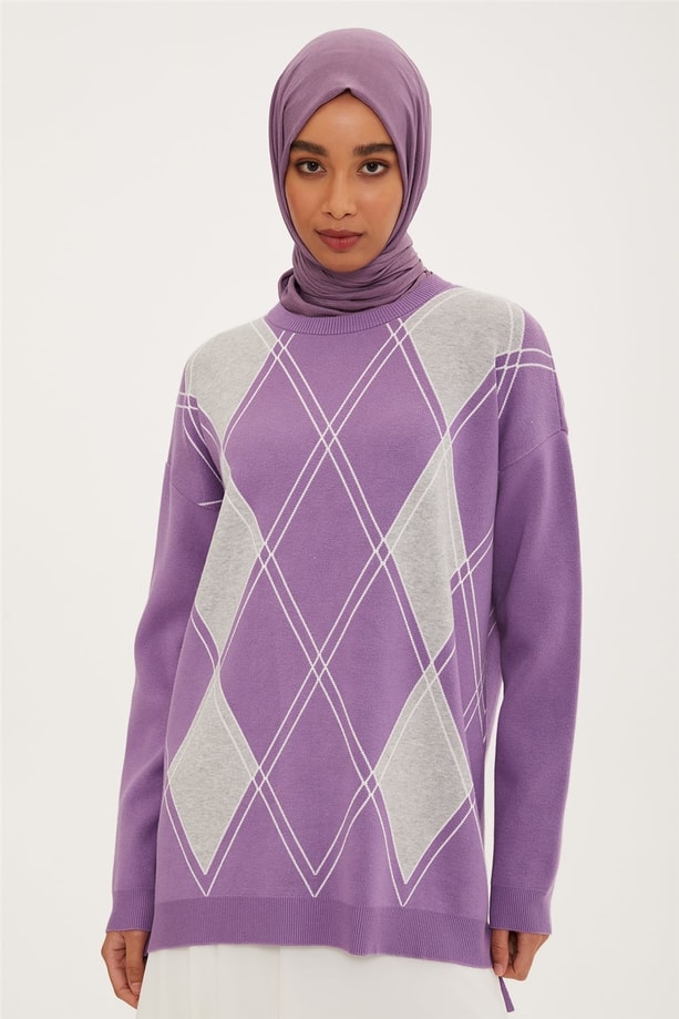Armine Tunik 22KD2032 Lila