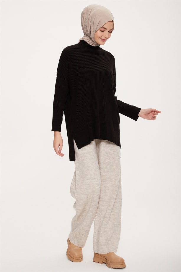 Armine Tunik 22KD2035 Siyah