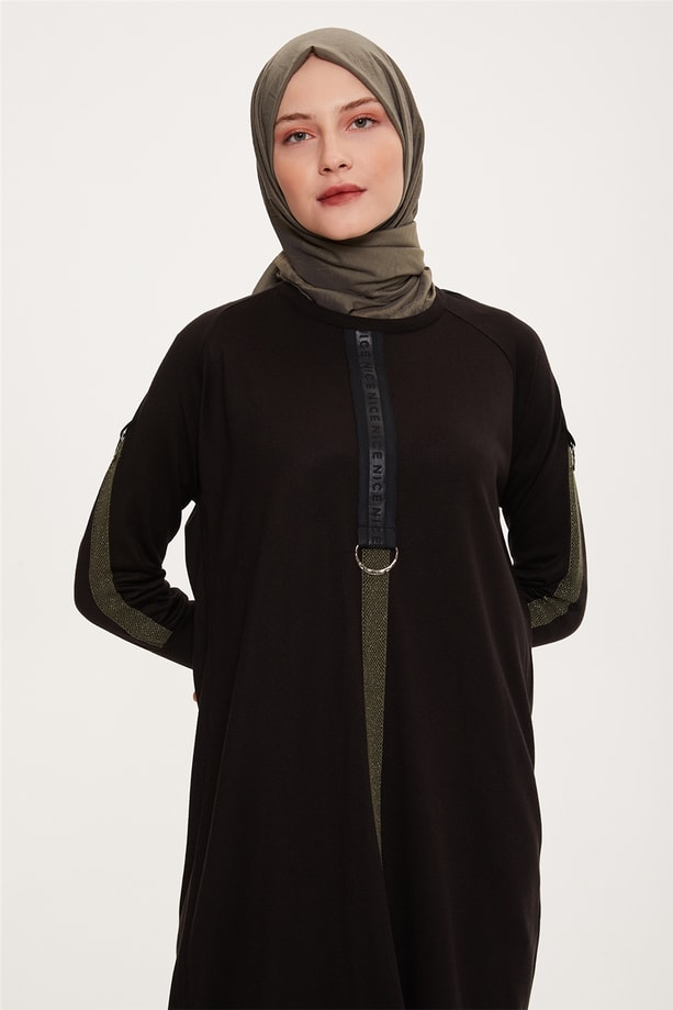 Armine Tunik 22KD2037 Siyah