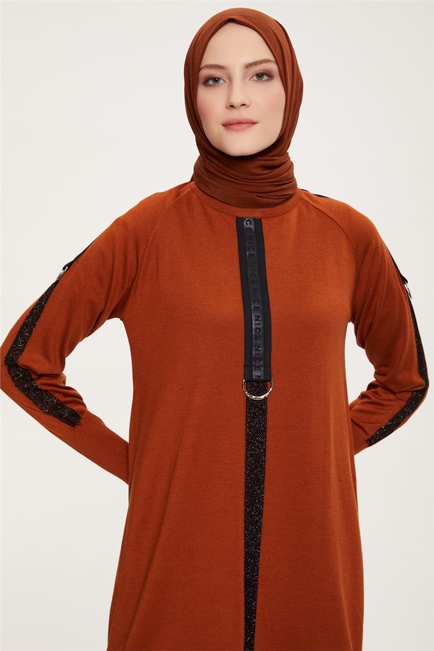 Armine Tunik 22KD2037 Taba