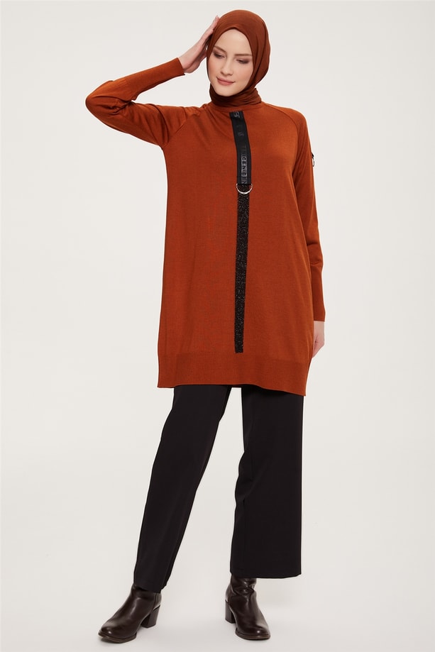 Armine Tunik 22KD2037 Taba
