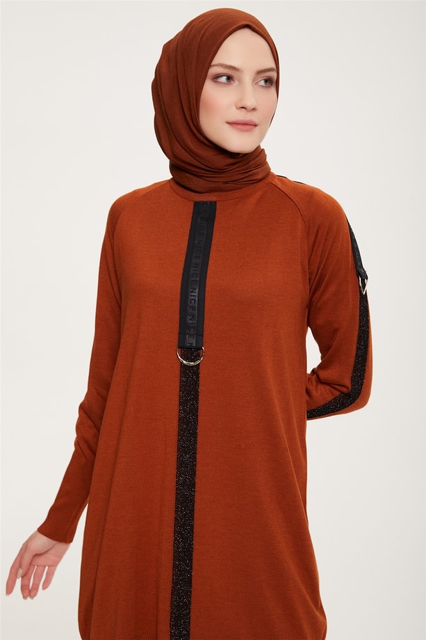 Armine Tunik 22KD2037 Taba