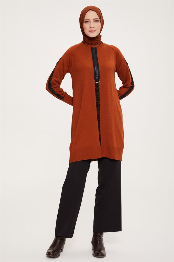 Armine Tunik 22KD2037 Taba
