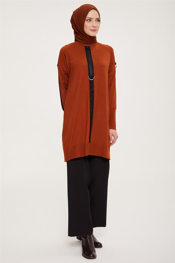 Armine Tunik 22KD2037 Taba