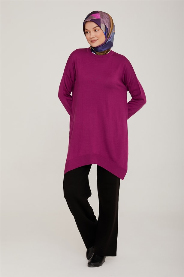 Armine Tunik 22KD2038 Erguvan