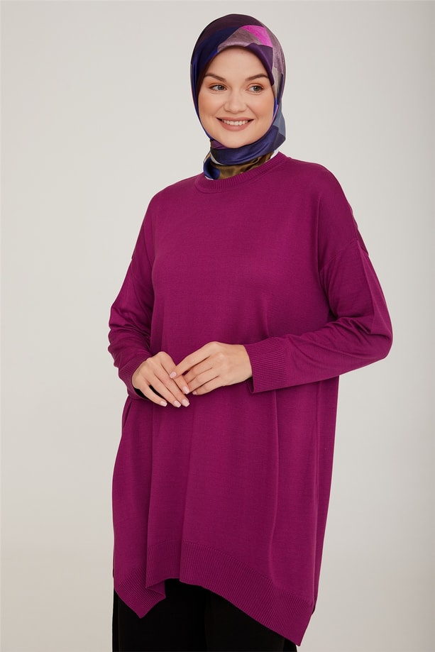 Armine Tunik 22KD2038 Erguvan