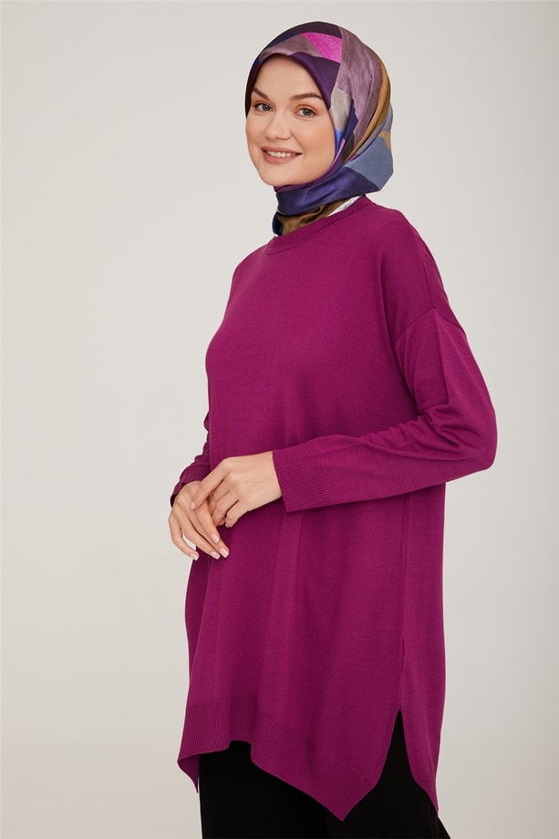 Armine Tunik 22KD2038 Erguvan