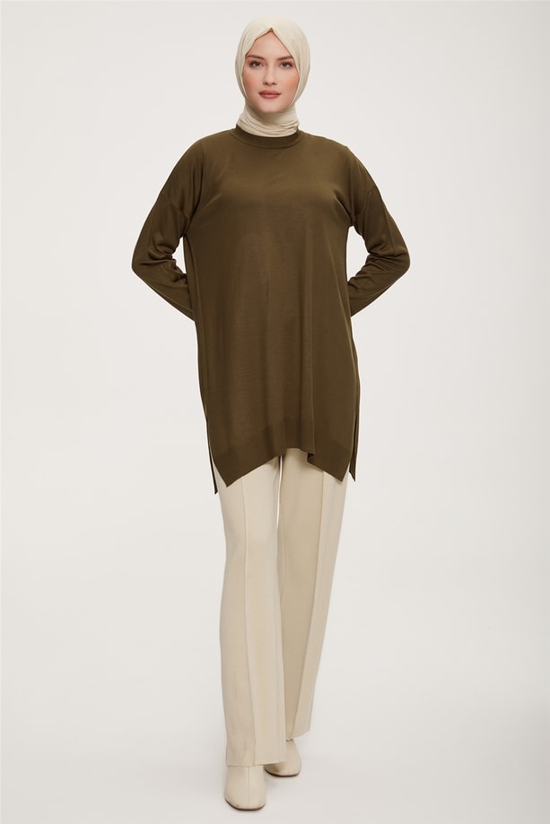 Armine Tunik 22KD2038 Haki