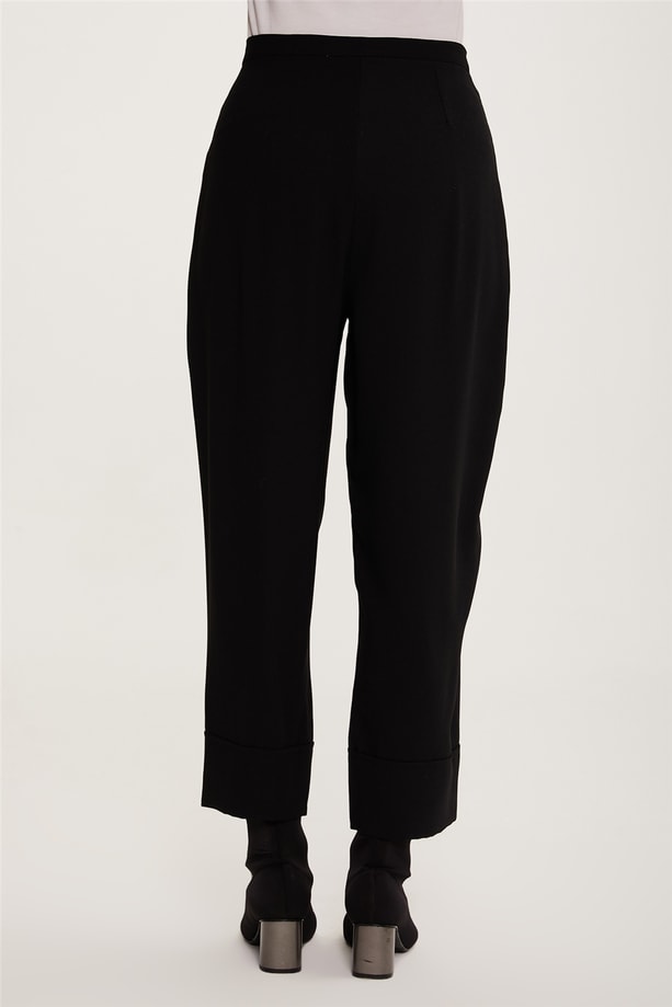 Armine Double Paça Bol Pantolon 22K2302 Siyah