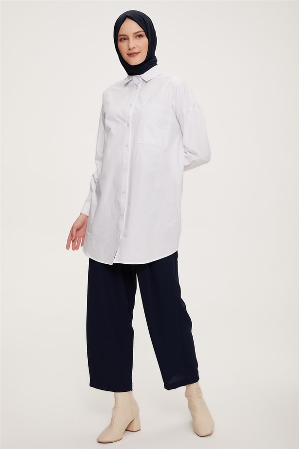 22K2305 Armine Pantolon Lacivert