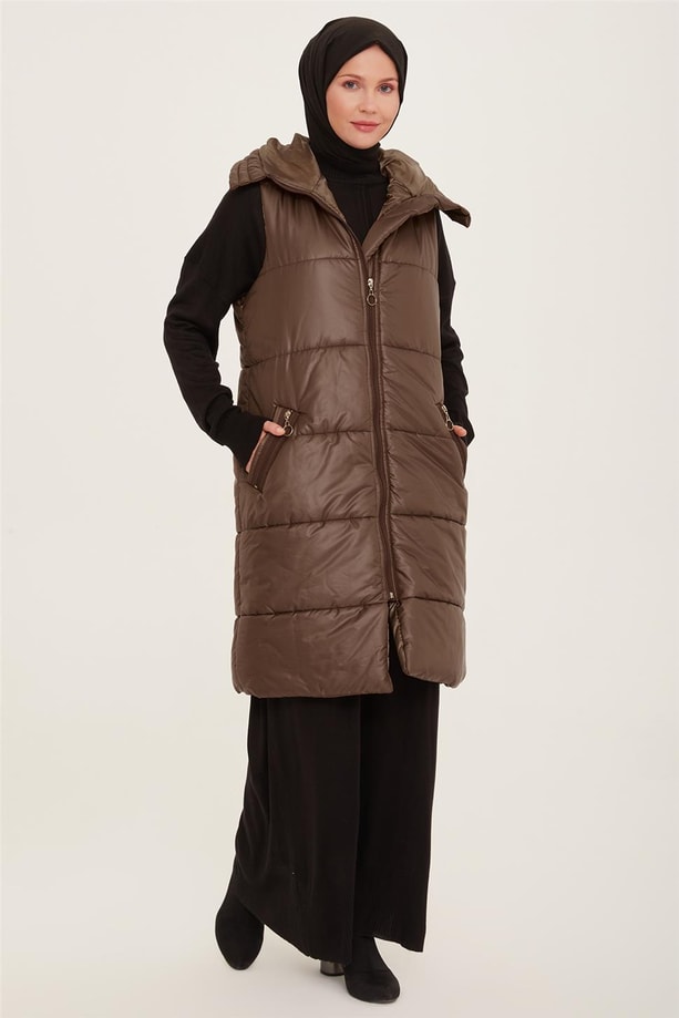 Armine Yelek 22KD2505 Taba