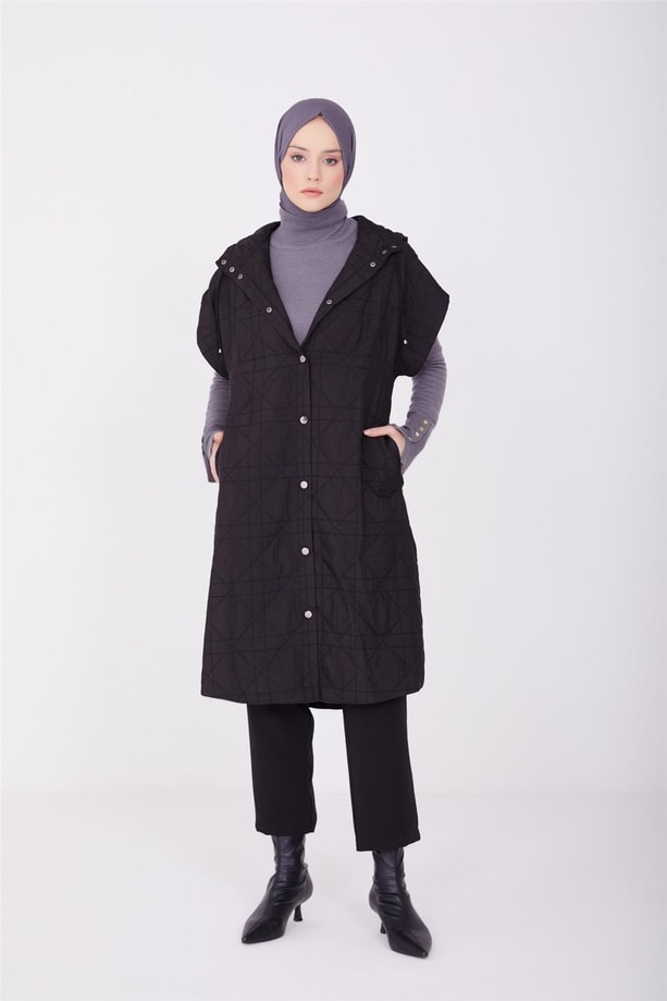 Armine Yelek 22Kd2506 Siyah