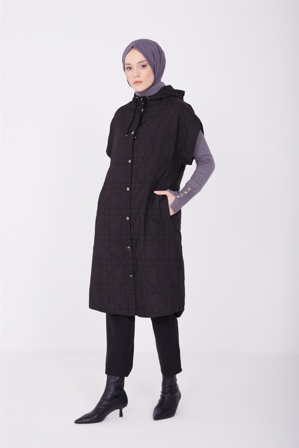 Armine Yelek 22Kd2506 Siyah