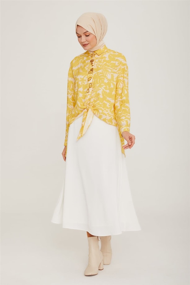 Armine Gömlek 22K3127 Zencefil