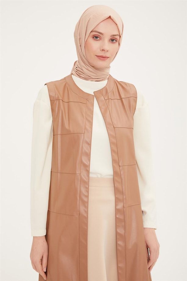 Armine Yelek 22KD3303 Bej