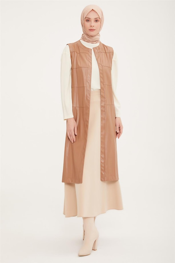 Armine Yelek 22KD3303 Bej