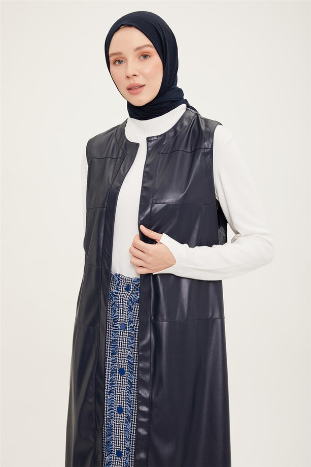 Armine Yelek 22KD3303 Lacivert