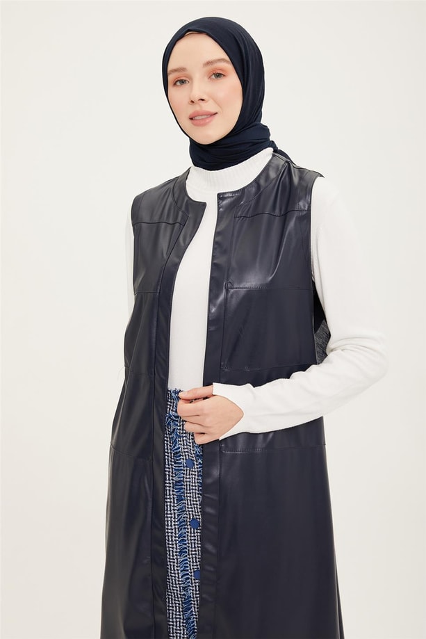 Armine Yelek 22KD3303 Lacivert