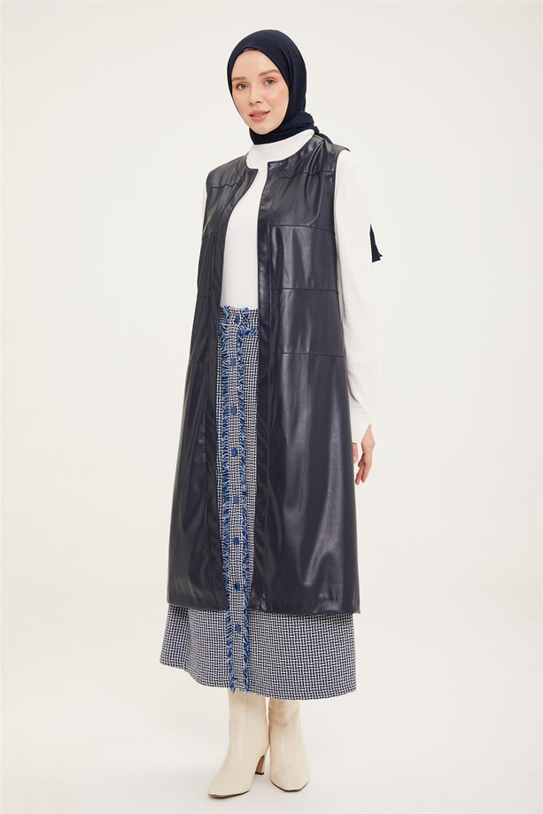 Armine Yelek 22KD3303 Lacivert