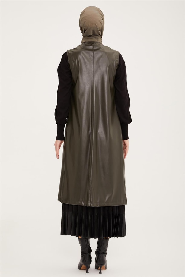 Armine Yelek 22KD3303 Ördek Başı