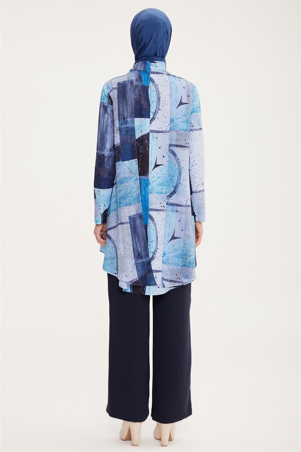 Armine Empirme Tunik 22K4113 İndigo