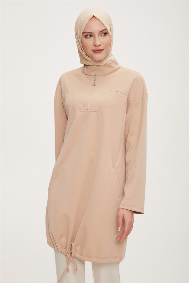 22K4130 Armine Tunik Bej
