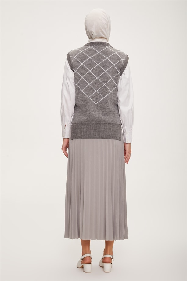 22KD4200 Armine Süveter Gri
