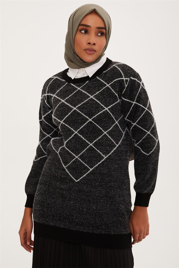 Armine Tunik 22KD4202 Siyah