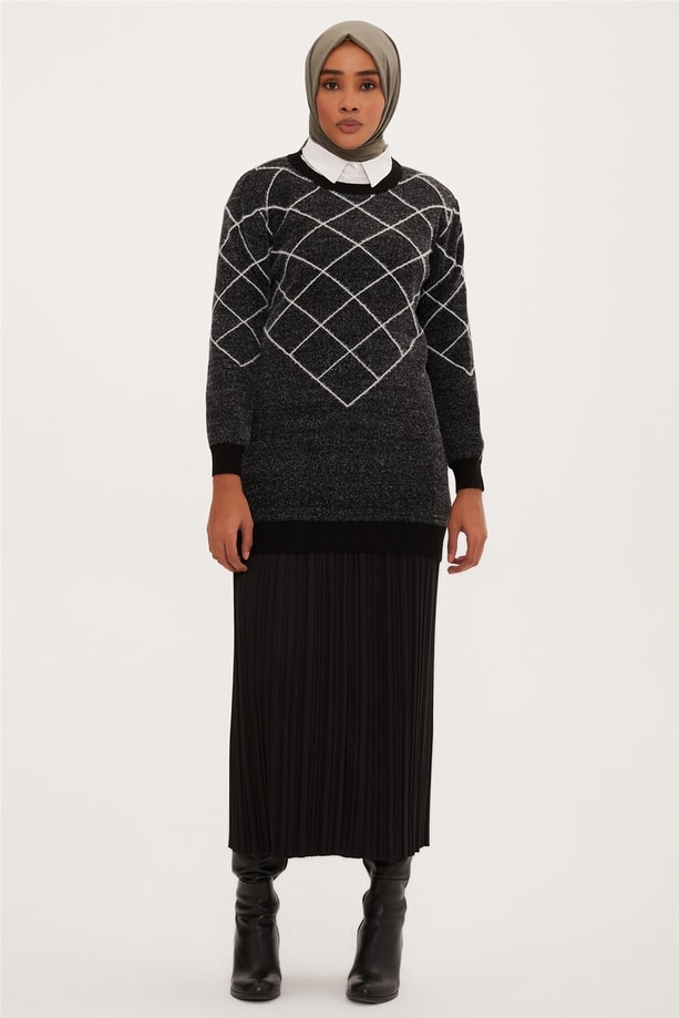 Armine Tunik 22KD4202 Siyah