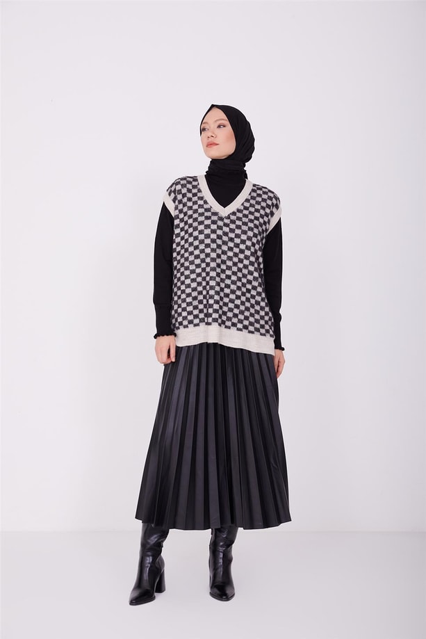 Armine Süveter 22KD4206 Taş
