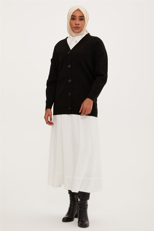 Armine Hırka 22KD4211 Siyah