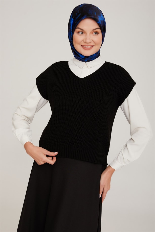 Armine Süveter 22KD4213 Siyah