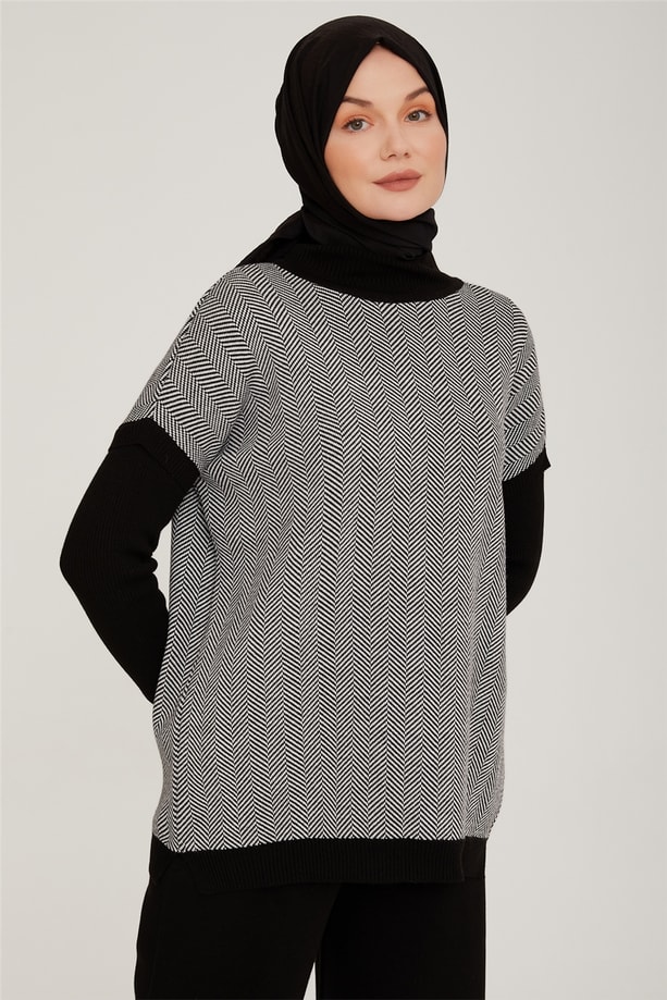 Armine Tunik 22KD4218 Siyah