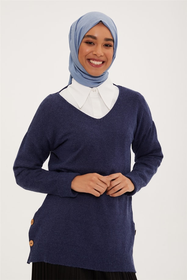 Armine Tunik 22KD4219 İndigo