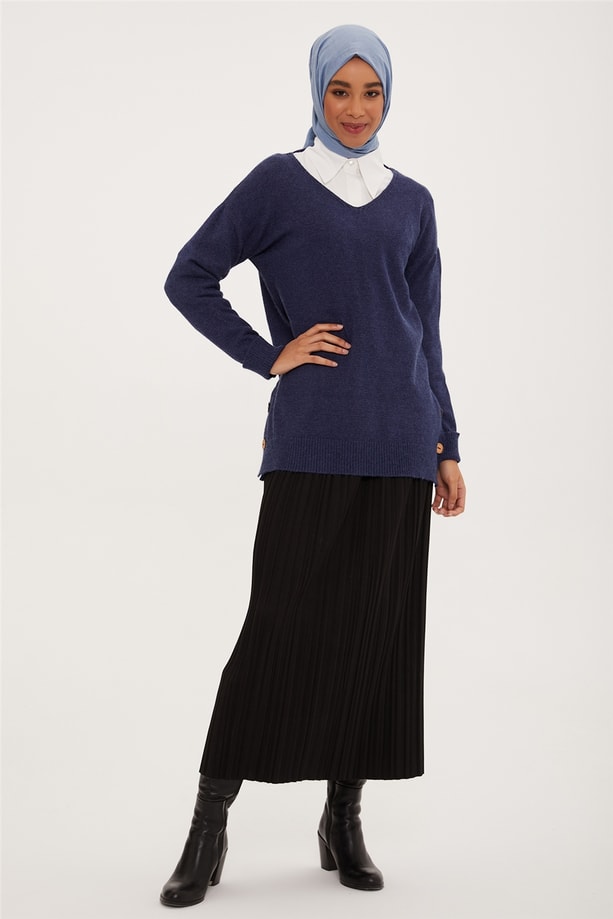 Armine Tunik 22KD4219 İndigo