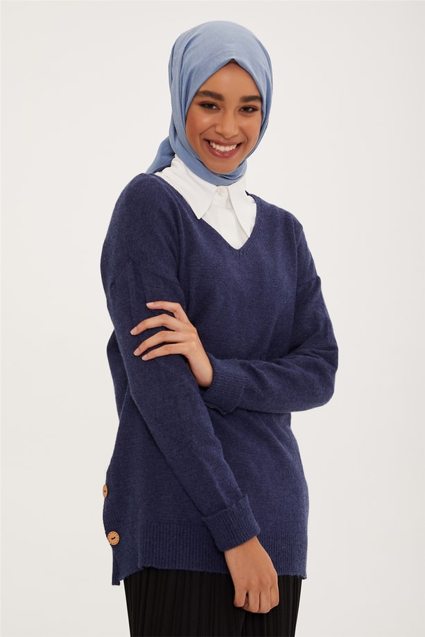Armine Tunik 22KD4219 İndigo