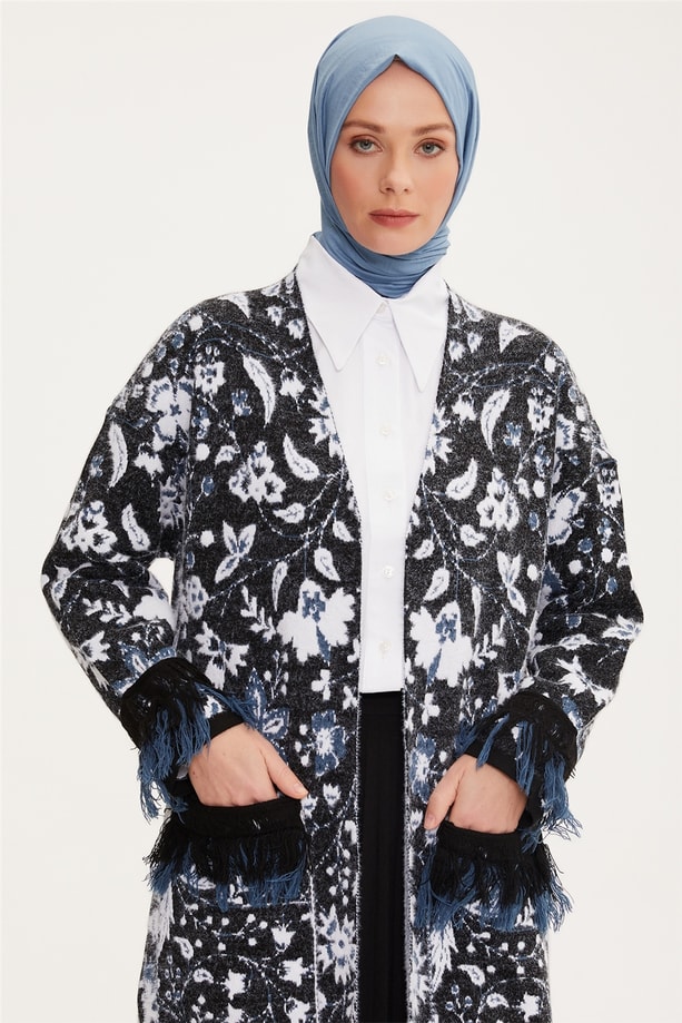 Armine Hırka 22KD4228 Siyah