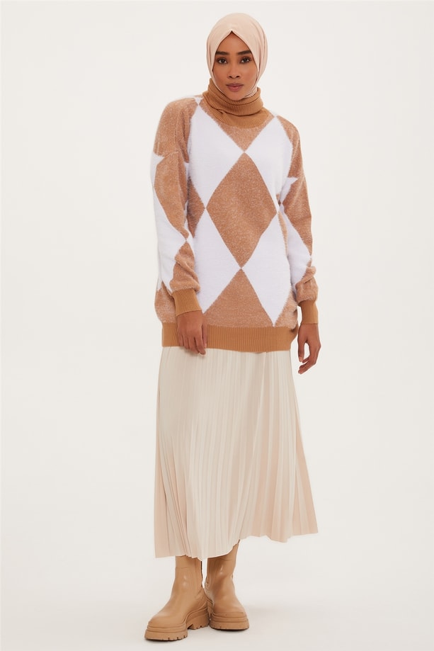 Armine Tunik 22KD4235 Bisküvi