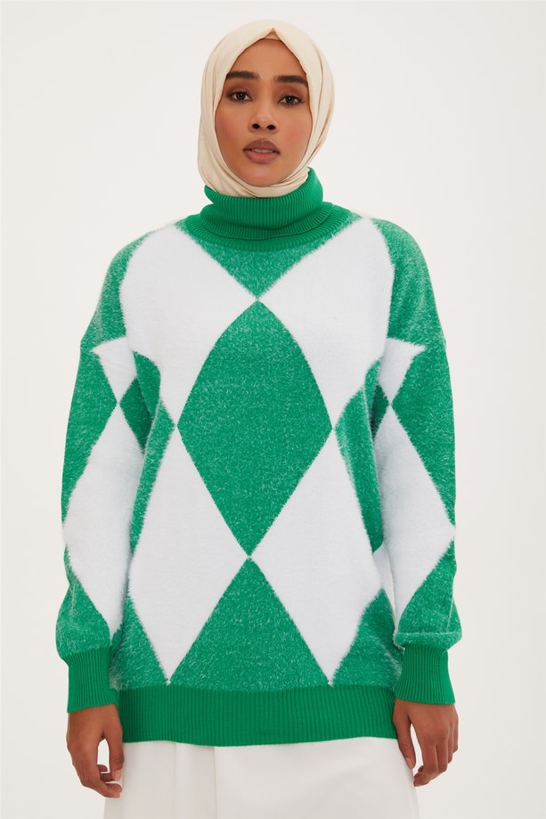 Armine Tunik 22KD4235 Yeşil
