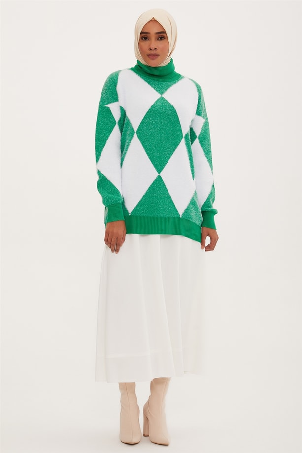 Armine Tunik 22KD4235 Yeşil