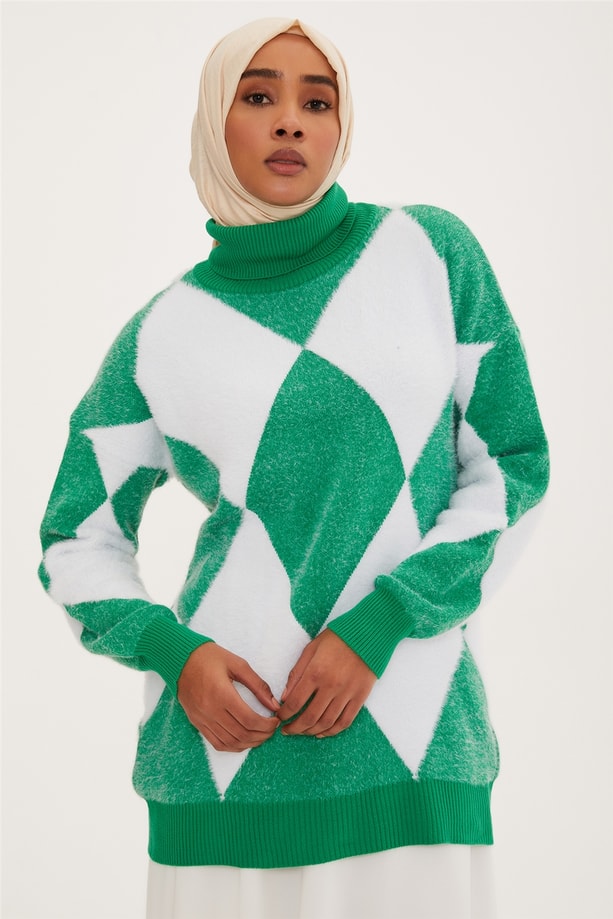 Armine Tunik 22KD4235 Yeşil