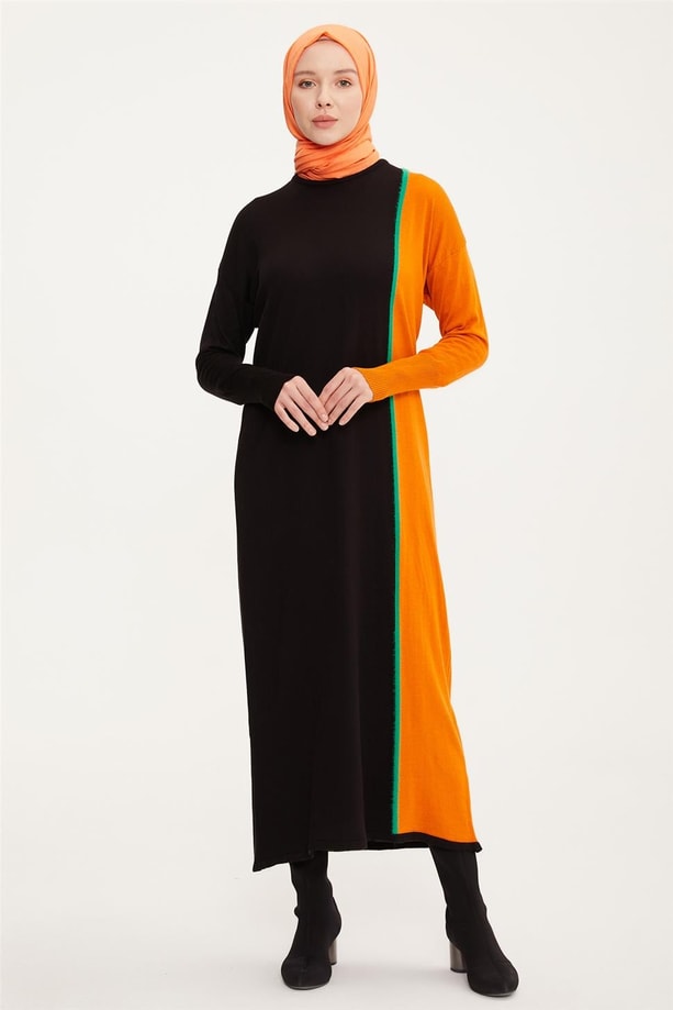 Armine Elbise 22KD4244 Siyah