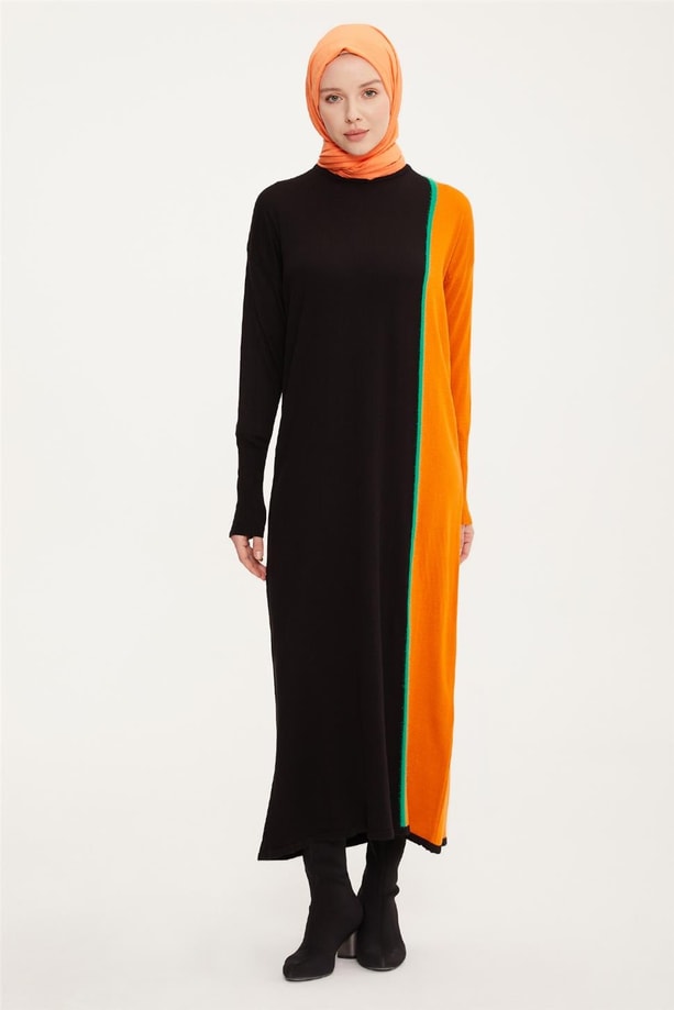 Armine Elbise 22KD4244 Siyah
