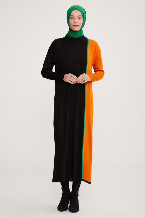 Armine Elbise 22KD4244 Siyah