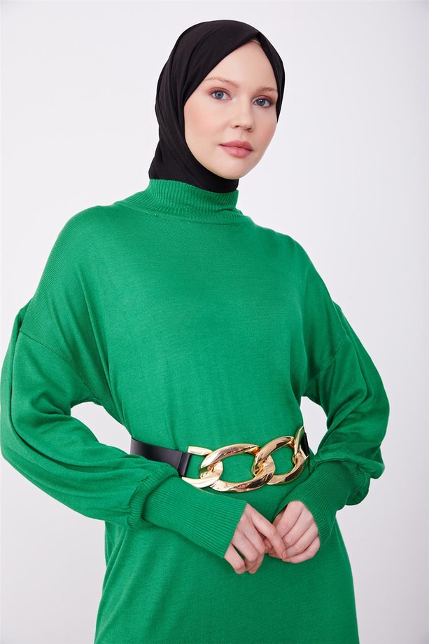 Armine Elbise 23Kd4249 Çimen Yeşili