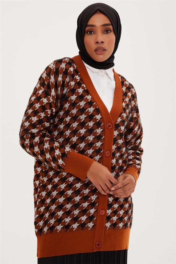 Armine Hırka 22KD4251 Kiremit