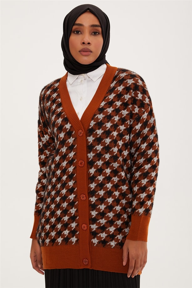 Armine Hırka 22KD4251 Kiremit