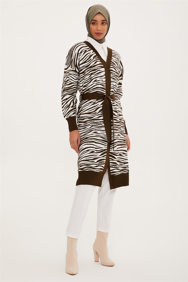 Armine Hırka 22KD4252 Haki